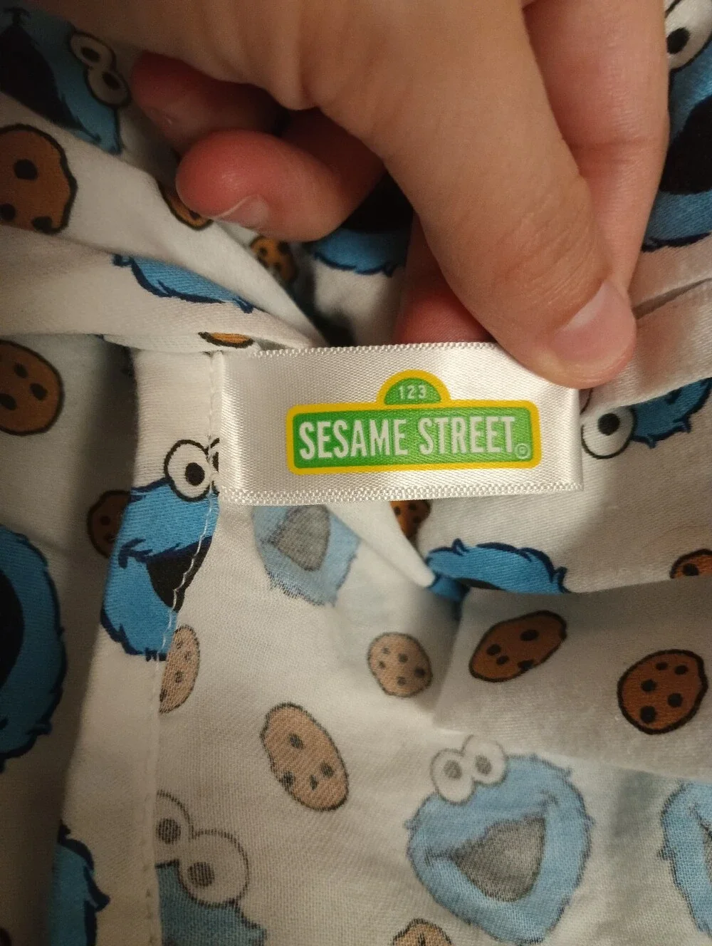 Sesame Street Cookie Monster Full Sized Sheets